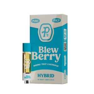 Blew Berry Perfectly Pure Ps THC-P Cartridge - 1000mg