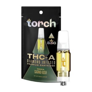 Casino Kush Torch Premium THC-A Diamond Infused Cartridge - 3500mg
