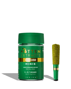 OG Kush Infused Preroll 5-pack